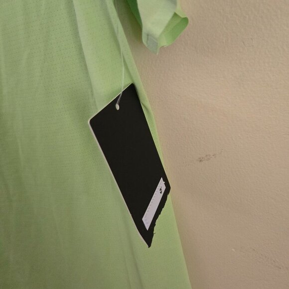 Lululemon NWT Fast And Free Short Sleeve Breathe Neo Green Running Shirt Size L - Picture 5 of 8